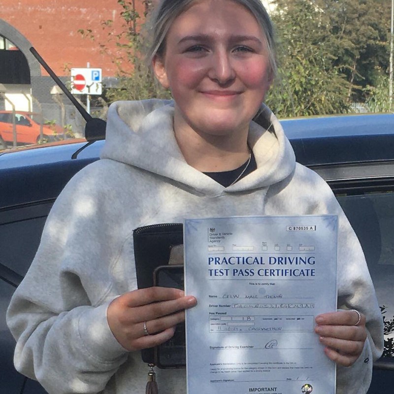 Celyn Thomas Review of Fast Track Driving School