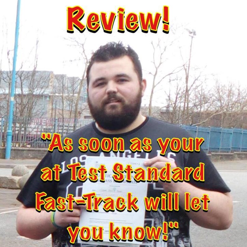 Ieuan Power Review of Fast Track Driving School
