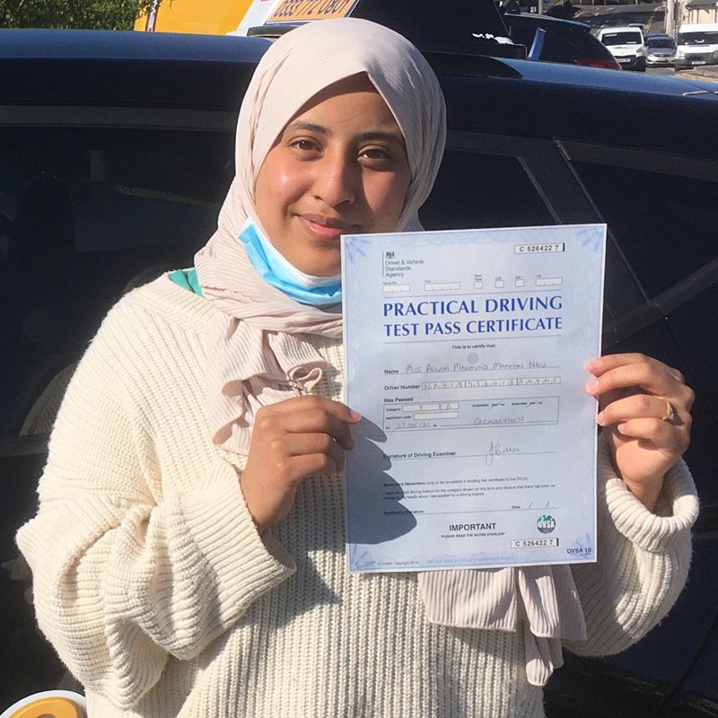 Ahlam Nagi Review of Fast Track Driving School