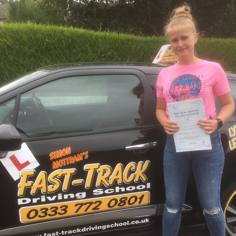 Catrin Jones from Carmarthen Review of Fast Track Driving School