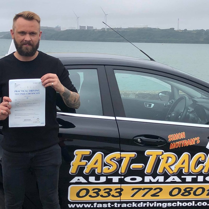 Leroy Cheal from Tenby Review of Fast Track Driving School