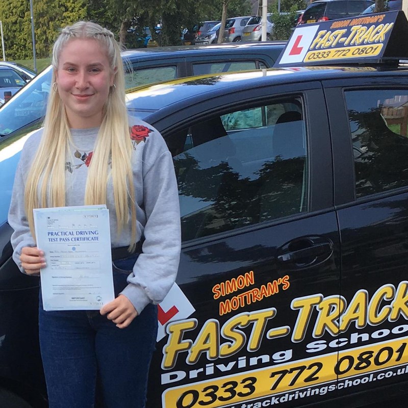 Megan Edwards from Whitland Review of Fast Track Driving School