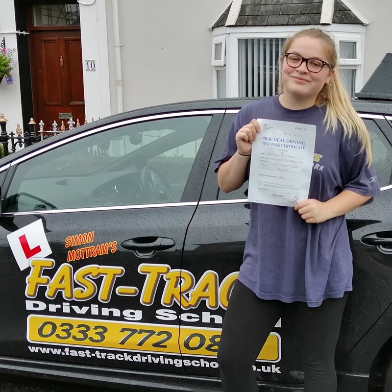 Milley Dearden from Pembroke Review of Fast Track Driving School