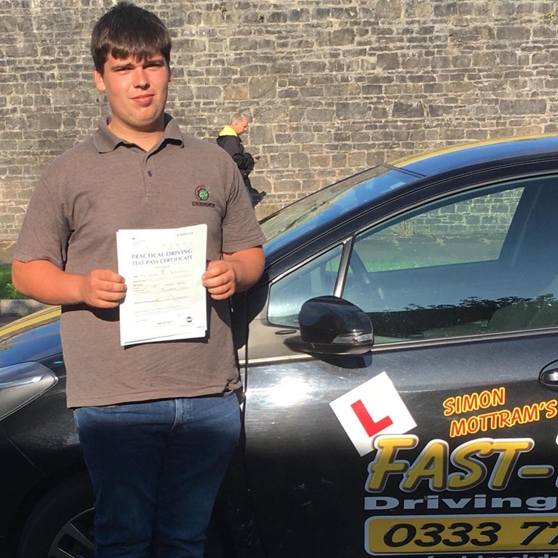 Cameron Pritchard from Narberth Review of Fast Track Driving School