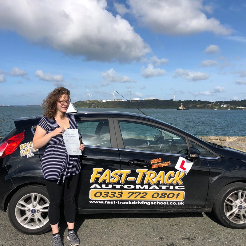 Jade Bates from Haverfordwest Review of Fast Track Driving School